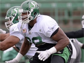 Offensive tackle Thaddeus Coleman has signed a two-year contract extension with the Roughriders.