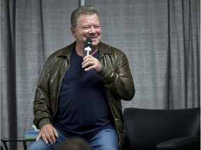 William Shatner at the Saskatoon Comic and Entertainment Expo at Prairieland Park on Sunday, September 20th, 2015.