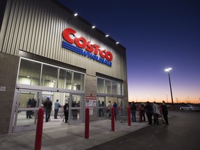 Costco shoppers were lined up before the sunrise for the grand opening of Saskatoon's second store in November 2016.