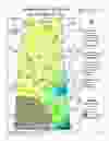 A map of anticipated spring run-off in Saskatchewan. Image by Water Security Agency.