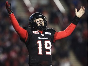 Calgary Stampeders quarterback Bo Levi Mitchell is the CFL's reigning most outstanding player.