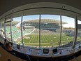 A view from the Press Room at the new Mosaic Stadium test event featuring the University of Regina Rams vs. the University of Saskatchewan Huskies in Regina, Sask. on Saturday Oct. 1, 2016.