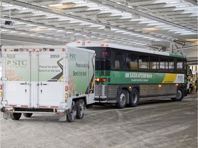 REGINA, SASK. : December 21, 2012 --  The Saskatchewan Transportation Company (STC) bus depot on Friday, December 21, 2012 in Regina, Sask..  STC is raising their fares on January 3, 2013.  (TROY FLEECE / REGINA LEADER-POST)