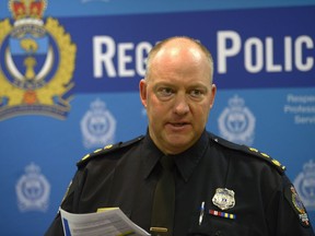 Regina Police Service Chief Evan Bray.