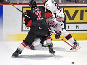 The Regina Pats and Moose Jaw Warriors, shown in action last season, are ready to resume their rivalry on Friday night in Moose Jaw.