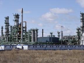 The Co-op Refinery Complex has brought in brought in 55 bunkhouses that have about 12 bunks in each and can house about 600 people in Regina.