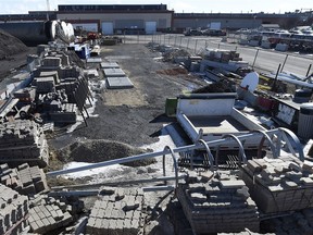 A part of the 23-bell Glockenspiel, when it previously sat in a city yard on the corner of 7th Avenue and Toronto Street.