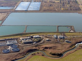 The City of Regina's wastewater treatment plant