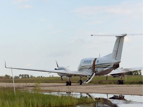 The provincial government is axing the Executive Air airplane service.