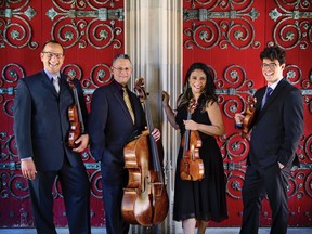 The Dali Quartet will perform in Regina on April 9 as part of the Cecilian Chamber Series.