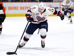 Wyatt Sloboshan of the Regina Pats is preparing to play in his first WHL post-season game.