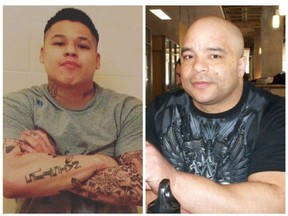 Alvin Patrick Junior Naistus (left) was charged in the death of Billy Johnston