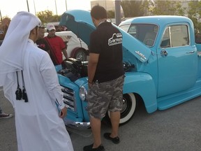 This customized 1953 GMC attracted plenty of attention.