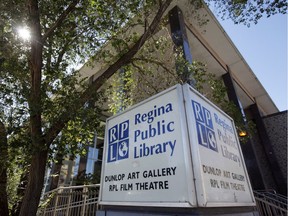The Regina Public Library main branch in downtown Regina.