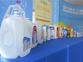 Milk containers are now part of the provincial deposit recycling program.