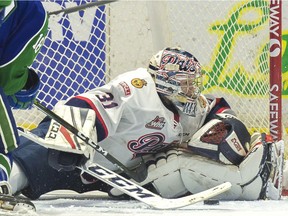 The Regina Pats' goalie Tyler Brown is the WHL's goaltender of the week.