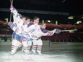 Louis Dumont was a key figure for the Regina Pats in the 1993 playoffs. This season's Pats have advanced to the WHL's Eastern Conference final for the first time since Dumont's 62-goal season with Regina.