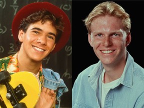 A fresh-faced Pat Mastroianni (left) as Joey Jeremiah and Stefan Brogren as Archie "Snake" Simpson in Degrassi Junior High. The actors will be in Regina for Fan Expo on May 6 and 7.