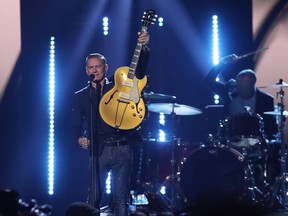 Bryan Adams, shown here performing at the 2017 JUNO Awards, will headline the Regina Rocks Mosaic concert on May 27.