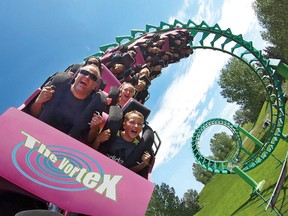 The Vortex is one of many thrilling rides available at Calaway Park.