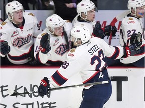 Regina Pats centre Sam Steel hopes the goal celebrations will continue in the WHL's championship series against the Seattle Thunderbirds.