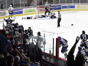 The Seattle Thunderbirds and Regina Pats experienced disparate emotions Sunday night at the Brandt Centre.