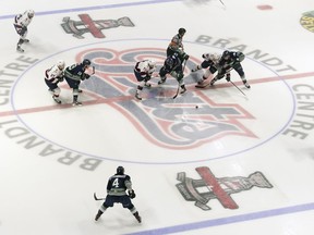 The Regina Pats and Seattle Thunderbirds faced off Sunday at the Brandt Centre in Game 6 of the WHL's championship series.