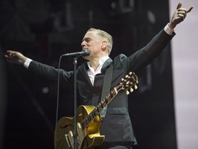 Bryan Adams headlined the Regina Rocks Mosaic Stadium concert on Saturday night.