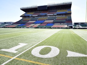 The old Mosaic Stadium in Regina.