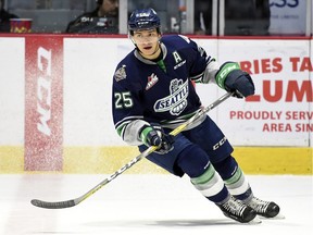 The Seattle Thunderbirds' Ethan Bear, who is from Ochapowace, is the WHL's defenceman of the year.