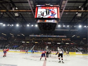 The centre-ice score clock at the Brandt Centre has contributed to the calibre of entertainment enjoyed by Regina Pats fans.