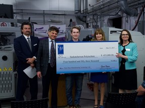 The Gene Haas Foundation is funding a new machinist lab at the Saskatchewan Polytechnic Regina campus.