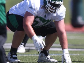 Saskatchewan Roughriders guard Brendon LaBatte is excited to play in Thursday's opener against the host Montreal Alouettes after missing most of last season due to injury.