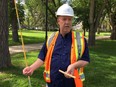 Russell Eirich, manager of forestry, pest control and horticulture, for the City of Regina, speaks about Dutch elm disease and the city's fight to protect trees in Regina. CRAIG BAIRD/REGINA LEADER-POST0