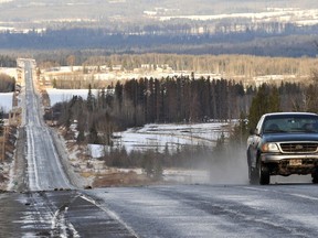 The Highway of Tears. Over a period of more than 40 years, many women have vanished or been found murdered along Hwy. 16 between Prince Rupert and Prince George. Many of them were hitchhiking. Photo taken Nov. 25, 2009, between Smithers and Prince George, B.C.