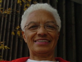 Carol LaFayette-Boyd, shown in this file photo, set five world records at a track and field meet in Regina on the weekend.