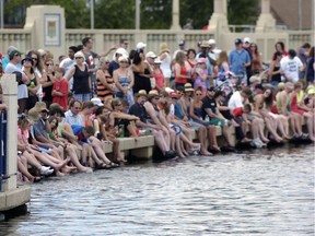 A crowd during Canada Day celebrations at Wascana Centre on Monday, July 1, 2013.