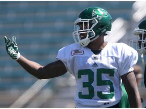 Riders running back Anthony Allen is one of five players to watch in Saturday's pre-season game.