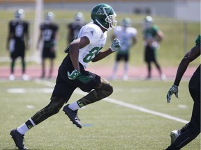 Wide receiver Duron Carter has settled in nicely with the Roughriders.