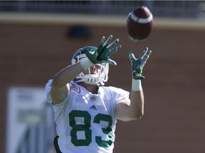 Saskatchewan Roughriders receiver Mitchell Picton is looking forward to his second game at the new Mosaic Stadium.
