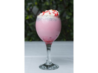 Falooda, a sweet drink.