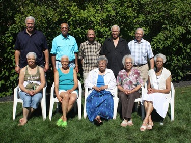 A photo showing Carol LaFayette-Boyd's last surviving uncle, and her seven siblings in 2012.  SUBMITTED BY CAROL LAFAYETTE-BOYD

FBMD01000aa9030000d5120000e4330000bc370000513c00006e56000001810000da830000f1890000b690000073d00000