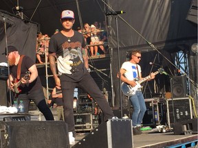 Dallas Smith was right at home Saturday on the main stage at Country Thunder Saskatchewan.