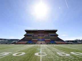 The old Mosaic Stadium in Regina.