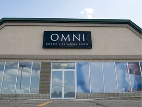 The Omni Surgery and Anti-Aging Centre in east Regina has been the target of recent vandalism.