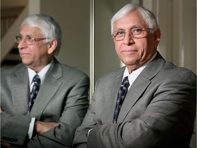 Dr. Chander Grover  in his Ottawa home on Wed., March 18, 2009.