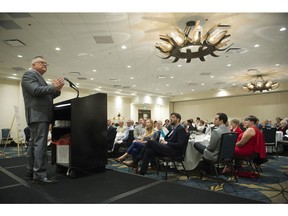 Minister of Public Safety and Emergency Preparedness speaks about climate change to the Canadian Club at the DoubleTree hotel.