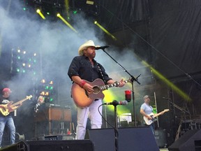 Toby Keith brought his Interstates & Tailgates tour to Country Thunder Saskatchewan on July 15.