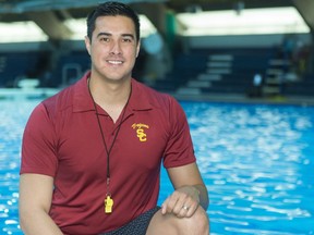 Water polo coach Victor Bautista is delighted that he settled in Regina.