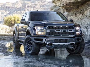 The 2017 F-150 – including the Raptor – will feature Ford's new 3.5-litre EcoBoost V6 engine and 10-speed automatic transmission. Handout, Ford ORG XMIT: POS1605041019480398